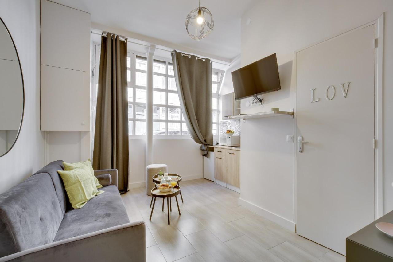 Апартаменти Bright Charming Modern Studio By Dreamy Canal St Martin 10Eme Metro Goncourt Париж Екстер'єр фото