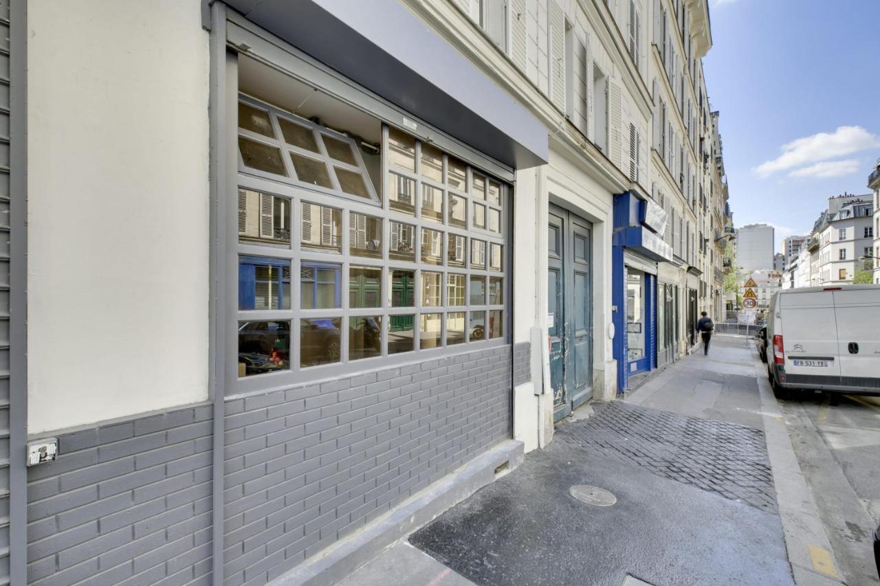 Апартаменти Bright Charming Modern Studio By Dreamy Canal St Martin 10Eme Metro Goncourt Париж Екстер'єр фото