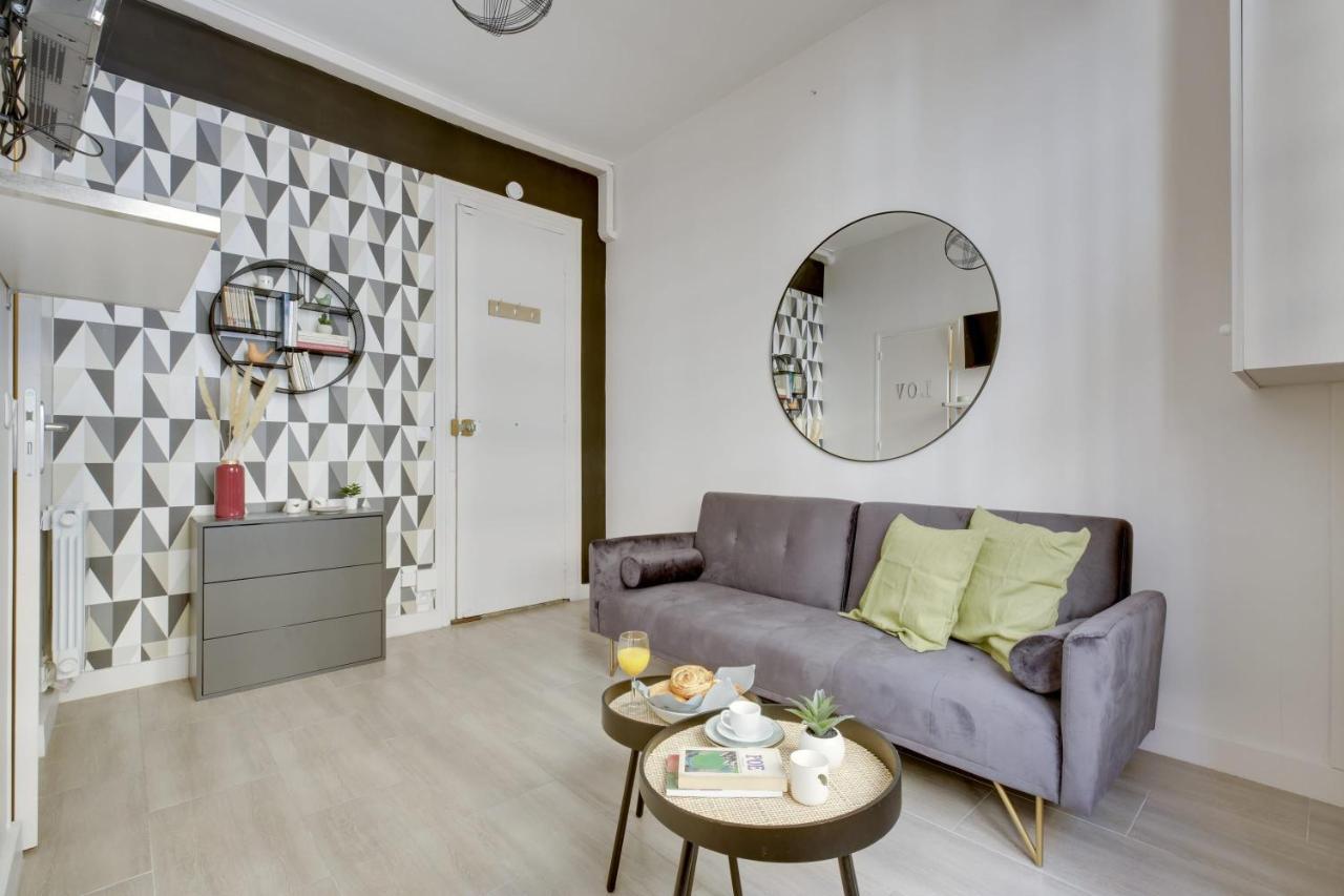 Апартаменти Bright Charming Modern Studio By Dreamy Canal St Martin 10Eme Metro Goncourt Париж Екстер'єр фото