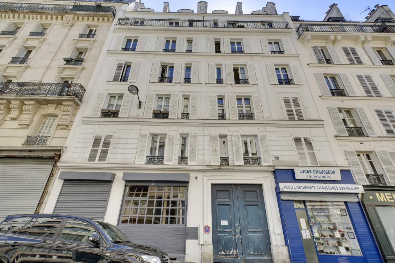 Апартаменти Bright Charming Modern Studio By Dreamy Canal St Martin 10Eme Metro Goncourt Париж Екстер'єр фото