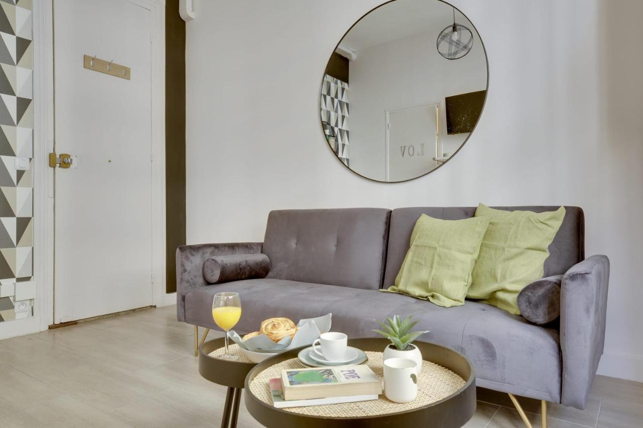 Апартаменти Bright Charming Modern Studio By Dreamy Canal St Martin 10Eme Metro Goncourt Париж Екстер'єр фото